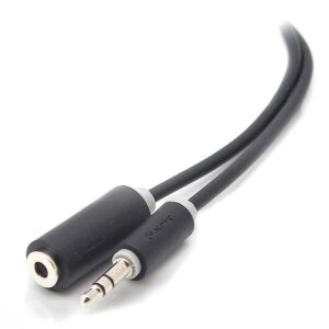 Noir/Rouge deleyCON 10m Cable pour Haut-Parleur 2x 0,75mm² Aluminium Revêtu de Cuivre CCA Marque de Polarité 2x24x0,20mm Brins BauPVO/CPR 