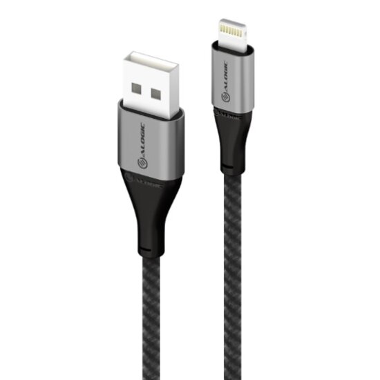 ALOGIC Ultra USB-A to Lightning Cable  - Space Grey | LWT