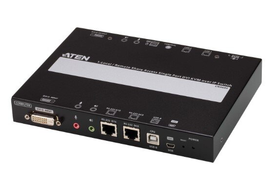Aten-Single-Port-DVI-KVM-Over-IP-with-Audio-and-Vi-preview