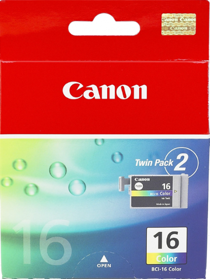 CANON-BCI16C-TWIN-COLOUR-INK-CARTRIDGE-100-Yield-preview