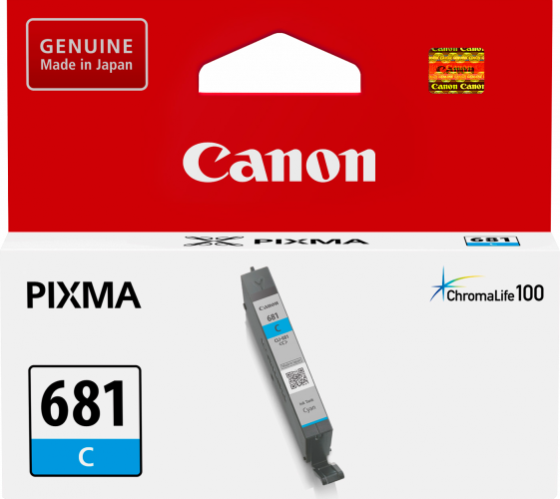 CANON-CLI681C-CYAN-INK-TANK-250-PAGES-FOR-TR7560-T-preview