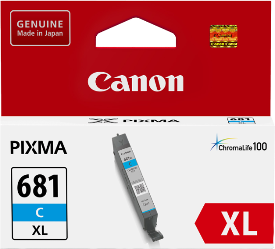 CANON-CLI681XLC-CYAN-INK-TANK-500-PAGES-FOR-TR7560-preview