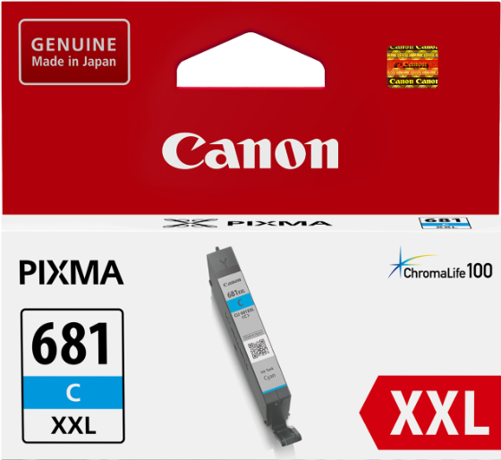 CANON-CLI681XXLC-CYAN-INK-TANK-800-PAGES-FOR-TR756-preview