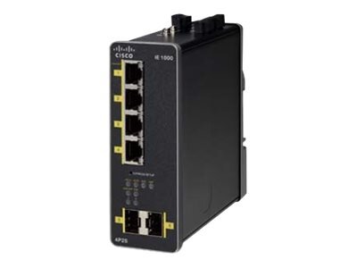 Cisco Industrial Ethernet 1000 Series - Switch - Managed - 4 x 10 / 100 ...