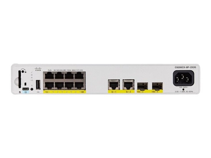 Cisco Catalyst 9200CX - Network Advantage - switch - compact - L3