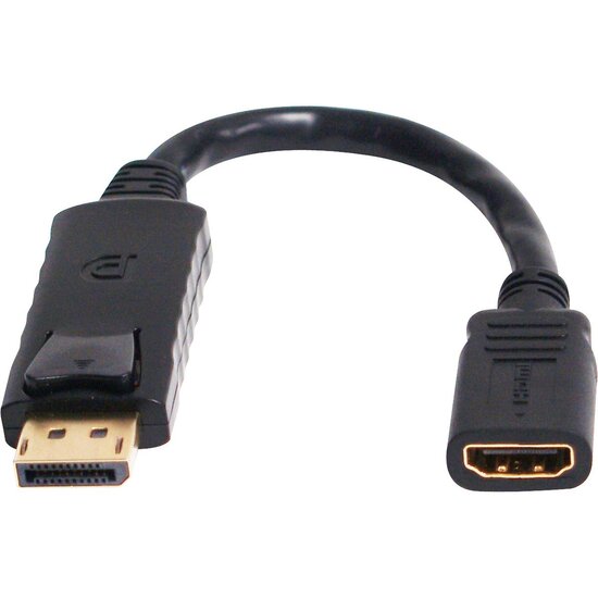 Comsol 20cm DisplayPort Male to HDMI Female Adapter | LWT