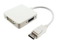 COMSOL 20CM DISPLAYPORT MALE TO VGA DVI HDMI ADAPTER LWT