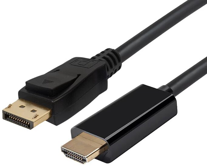 COMSOL 2MTR DISPLAYPORT MALE TO HDMI MALE CABLE | LWT