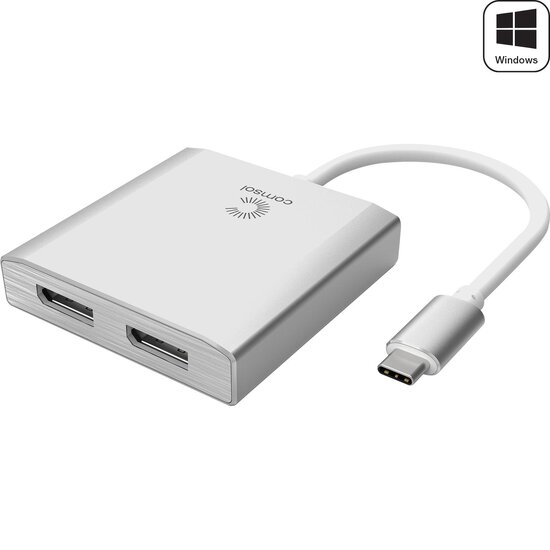 COMSOL USB-C TO DUAL DISPLAYPORT ADAPTER | LWT