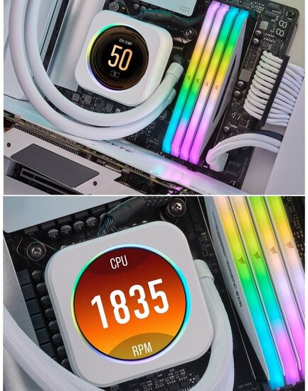 CORSAIR-iCUE-ELITE-CPU-Cooler-LCD-White-Display-Up-preview