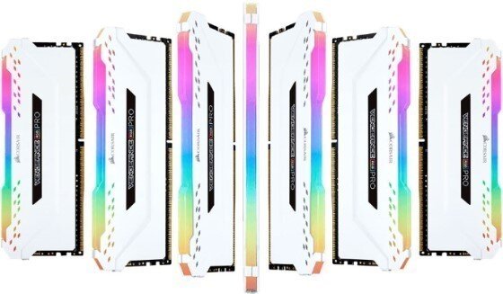 CORSAIR Vengeance RGB PRO DDR4, 3600MHz 16GB x 288 DIMM