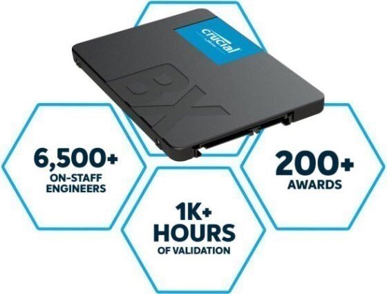 Crucial BX500 1TB SATA 2.5-inch SSD - Read up to 540MB / s, Write up to  500MB / s (includes Acronis True Image HD Software)3yr Wty