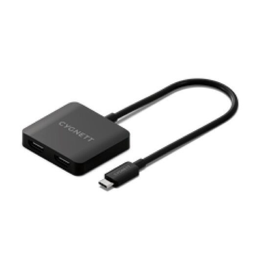 Cygnett Unite 2-in-1 USB-C to Dual HDMI Hub -Black(CY5391CYHUB ...