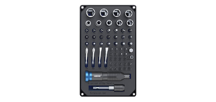 ARC - Jakemy Professional 60 Piece Driver And Socket Set | LWT