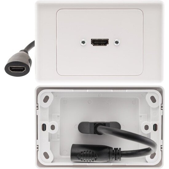 HORIZONTAL-HDMI-WALL-PLATE-WITH-FLEXIBLE-REAR-SOCK-preview