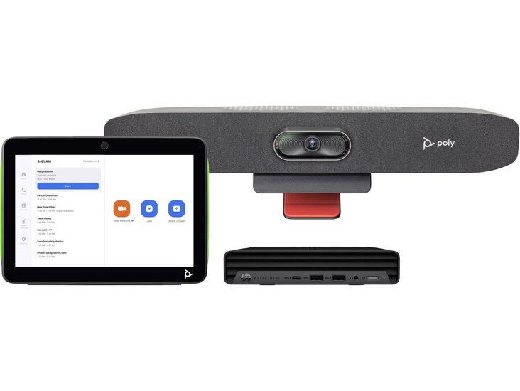 HP Poly Studio Small Room Bundle - For Zoom Rooms - video conferencing ...