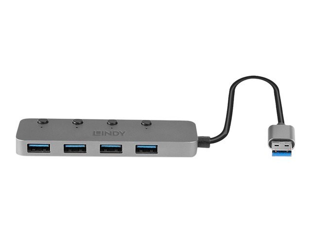 Lindy 4 Port USB 3.0 Hub 10 m
