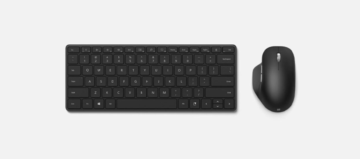 Microsoft Bluetooth Compact Keyboard Bluetooth English Black LWT
