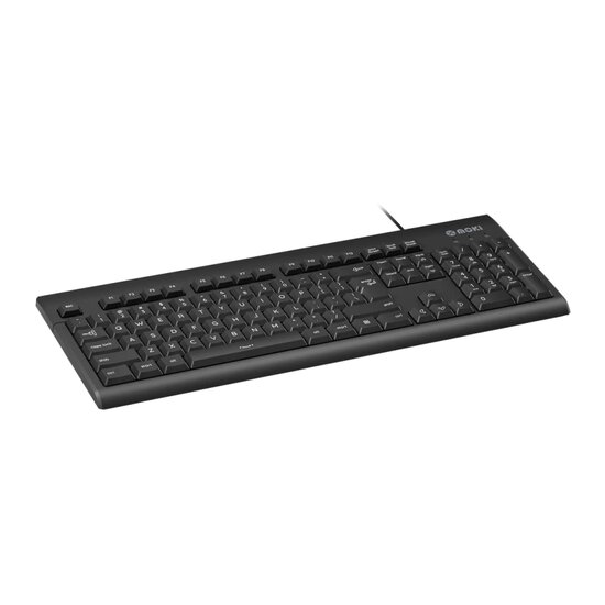 Moki Wired USB Keyboard Black | LWT