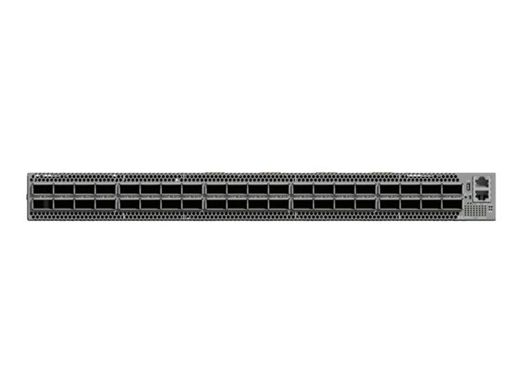 NVIDIA - Mellanox Quantum HDR InfiniBand Switch, 40 QSFP56 ports, 2 ...