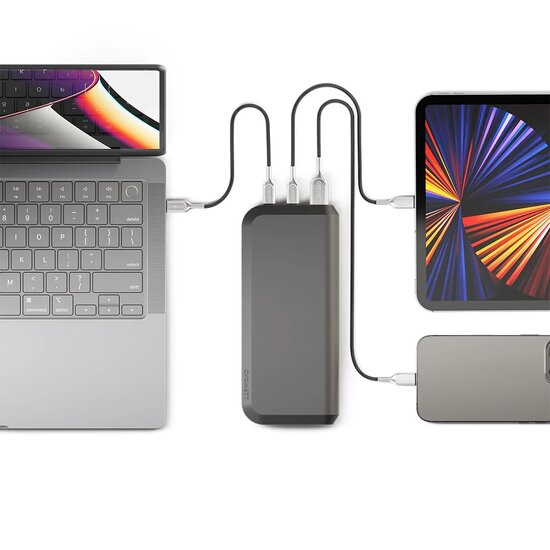 20,000mAh USB-C Laptop Power Bank – Blupeak
