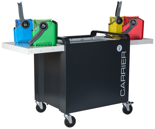 PC LOCS Carrier 40 Cart Chromebook, Tablet, Netbook and iPad