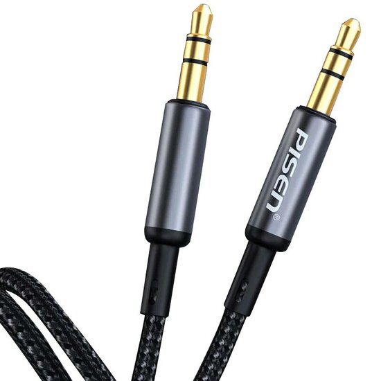 PISEN-2m-Aluminum-Alloy-Male-to-Male-Braided-Audio-preview