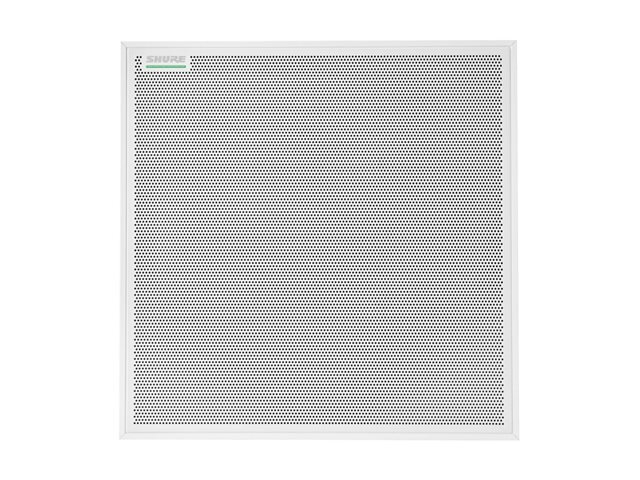 SHURE (MXA902) CEILING ARRAY MICROPHONE+LOUD SPEAKER,WHITE,SQUARE,60CM ...