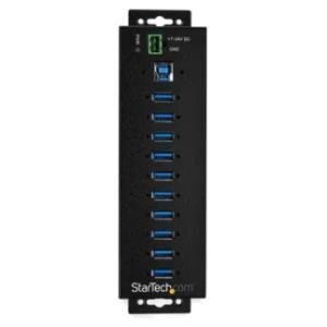 StarTech.com 10 Port USB 3.0 Hub - Industrial Grade - ESD/Surge