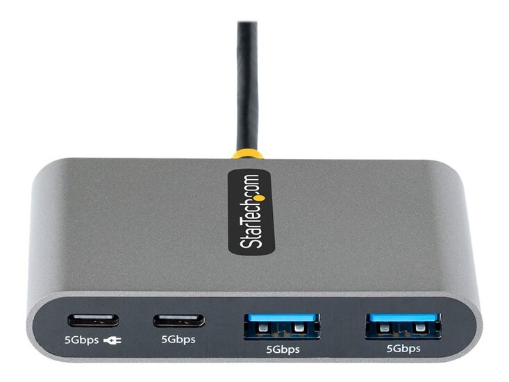 STARTECH 0.3M, USB-C HUB, 100W, USB(2), USB-C(2), 5GBPS, 2YR | LWT