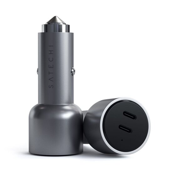 Satechi-40W-Dual-USB-C-PD-Car-Charger-Space-Grey-preview