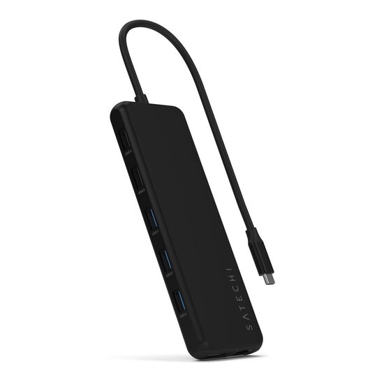 Satechi 13-in-1 USB-C Triple Display Multiport Adapter (Black) | LWT
