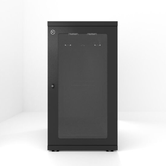 Serveredge 24RU Fully Assembled Wall Mounted Cabinet - 600W x 600D x ...