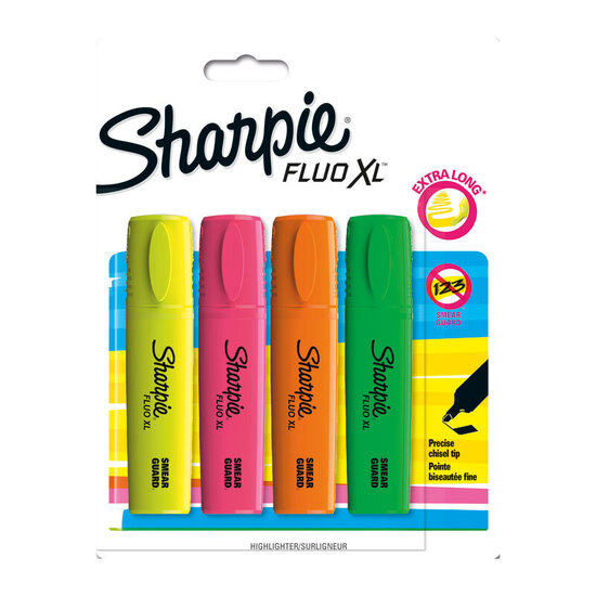 Sharpie-FluXL-Hiliter-Pk4-Bx12-preview