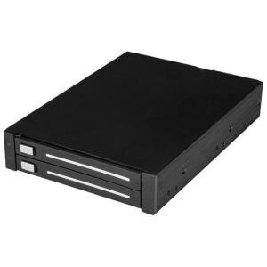 StarTech-com-2-Bay-2-5in-SATA-SSD-HDD-Rack-for-3-5-preview