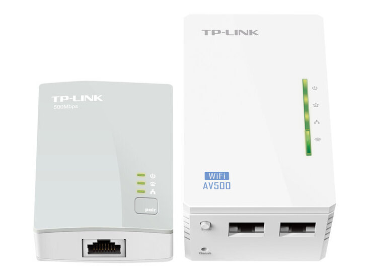 TP-LINK-AV600-Powerline-Wi-FI-KIT-Qualcomm-300Mb-preview