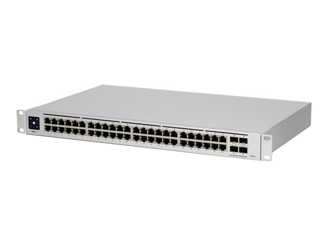 UBIQUITI UniFi 48 port Managed Gigabit Layer2 & Layer3 Switch - 48x Gigabit Ethernet Ports, 4x SFP+ Ports - Touch Display - GEN2 main image 1