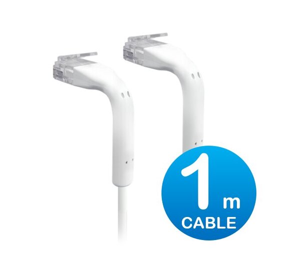 UniFi-Patch-Cable-1m-White-Both-End-Bendable-to-90-preview