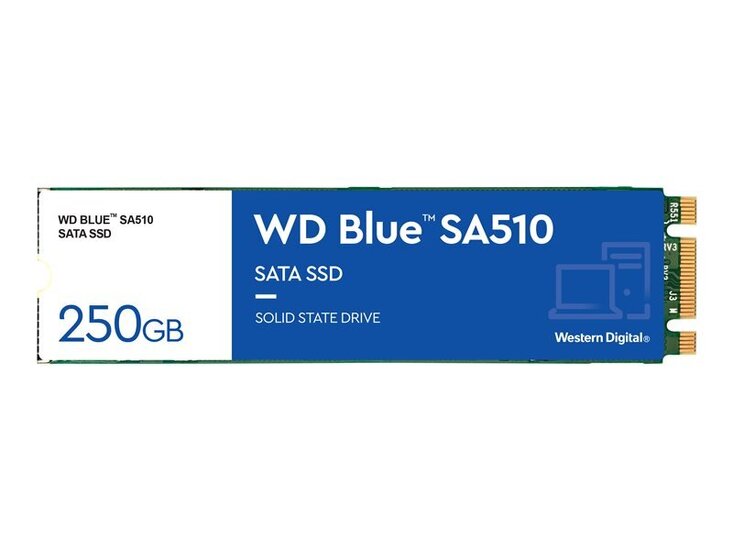 WESTERN-DIGITAL-250GB-BLUE-SSD-M-2-SA510-2280-SATA-preview