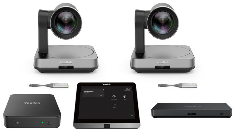 Yealink MVC940 Windows based MTR, MCore Pro, UVC90 Camera Hub, 8' Touch ...